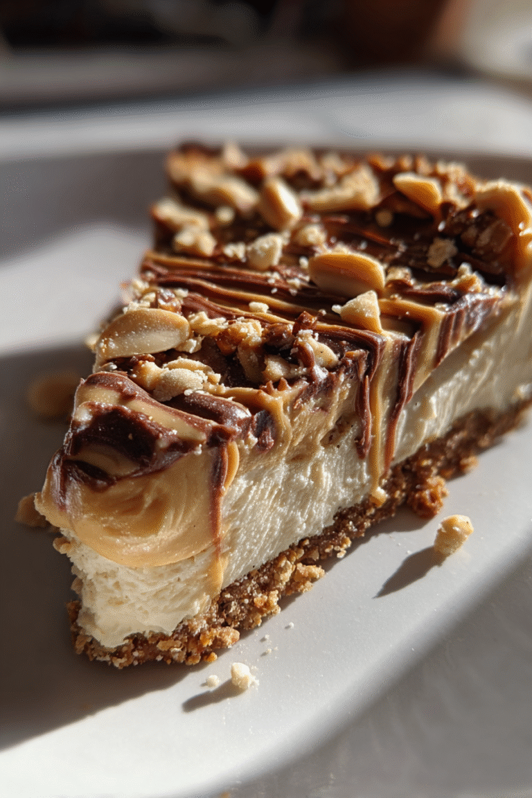 peanut butter pretzel pie