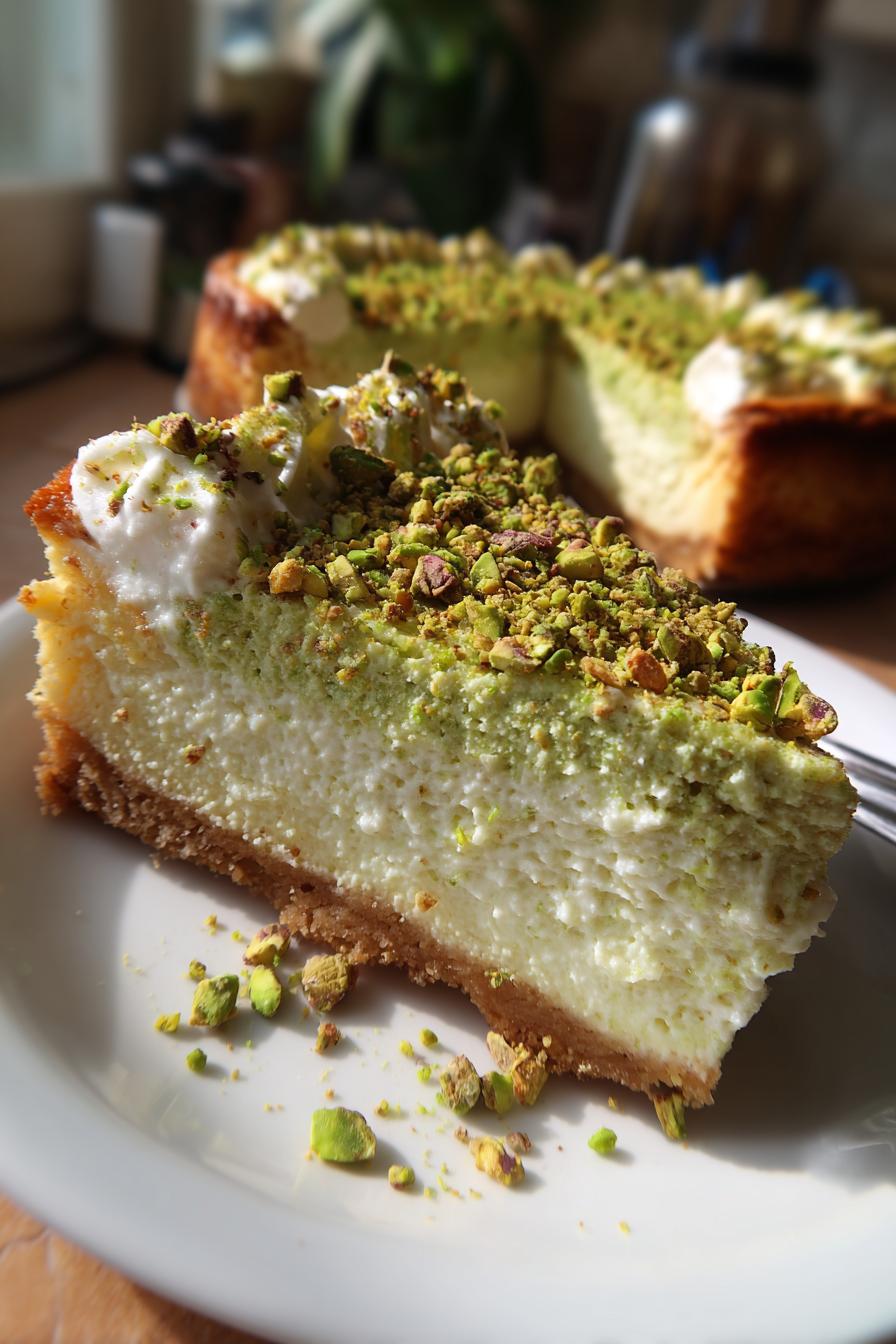pistachio cheesecake recipe