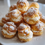 tiny cream puff bites