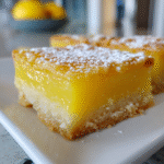 yuzu lemon bars