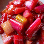 AIP-Compliant Rhubarb and Ginger Compote