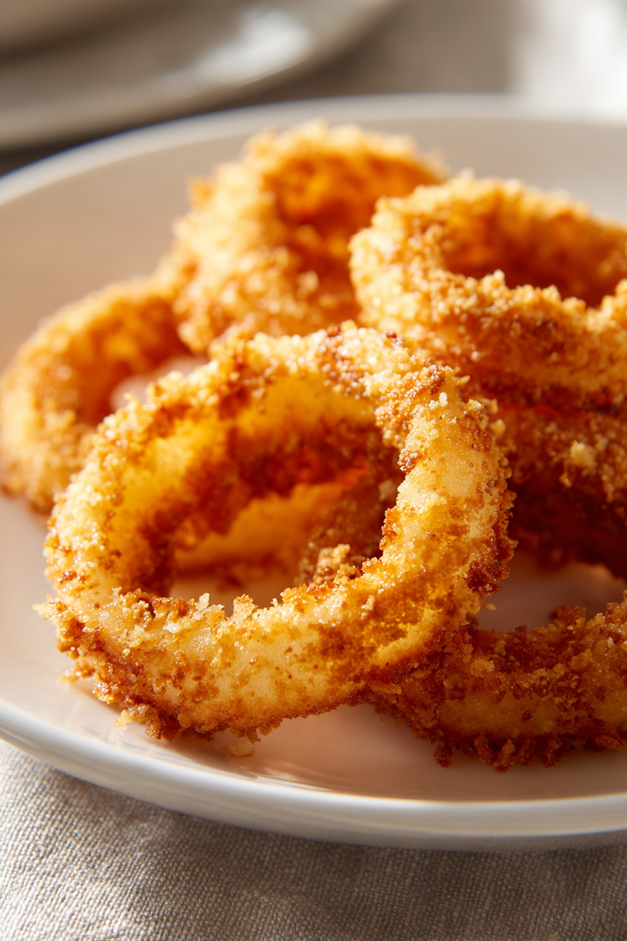Air fryer onion ring chips
