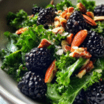 Antioxidant-Rich Blackberry and Kale Salad