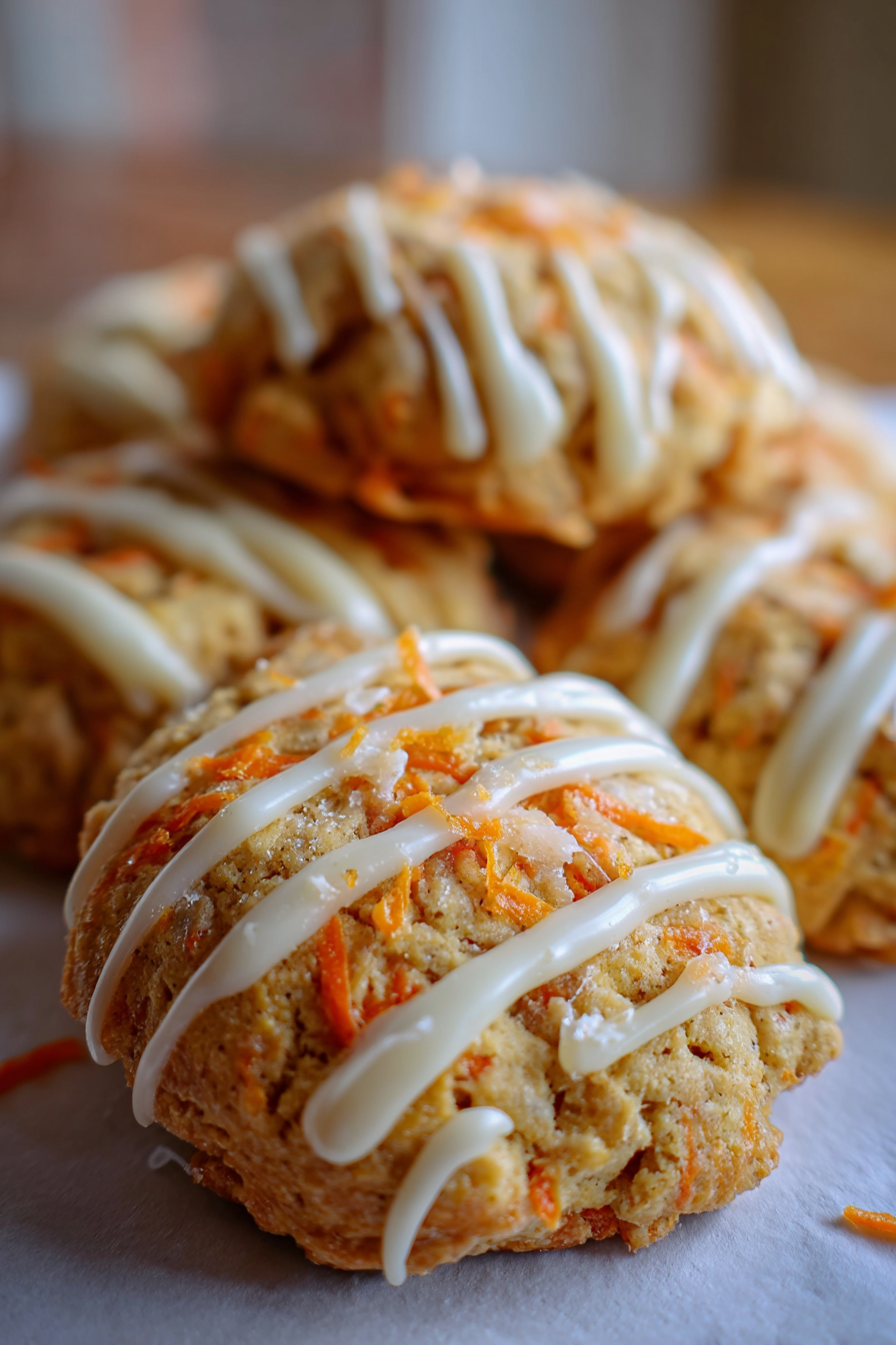 Carrot cake cookies