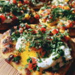 Cottage cheese flatbread