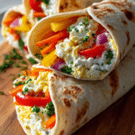Cottage cheese flatbread wraps