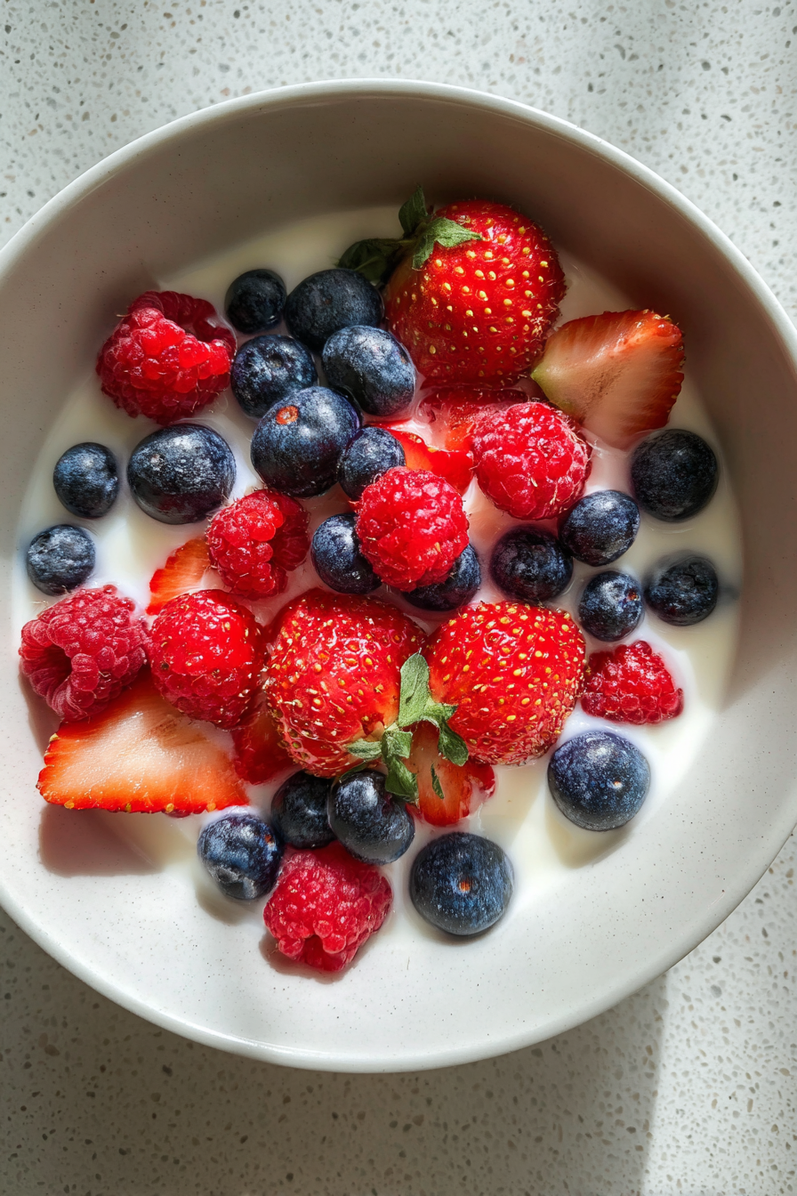 Dairy-Free Coconut Milk Yogurt with Berries