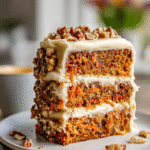 Gluten-Free Carrot Cake with Cashew Frosting