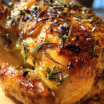 Gourmet Lavender Infused Roasted Chicken