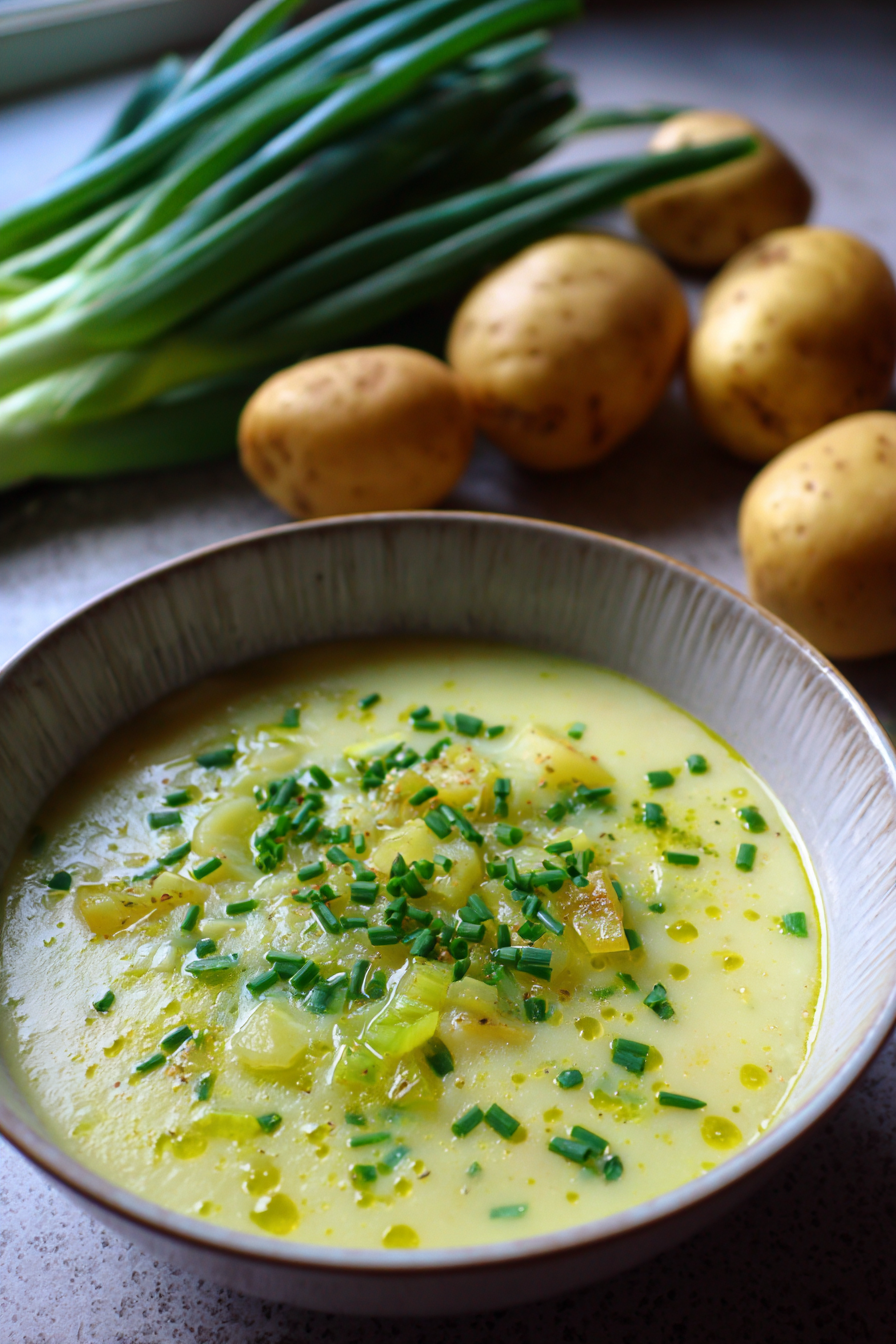 Gut-Healing Leek and Potato Soup