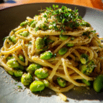 High-Fiber Fava Bean and Pecorino Pasta