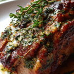 High-Protein Easter Roast Lamb with Herbs