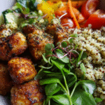 High-Protein Quinoa and Watercress Bowl