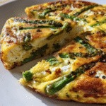 Keto-Friendly Asparagus and Goat Cheese Frittata
