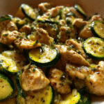 Low-FODMAP Chicken and Zucchini Skillet