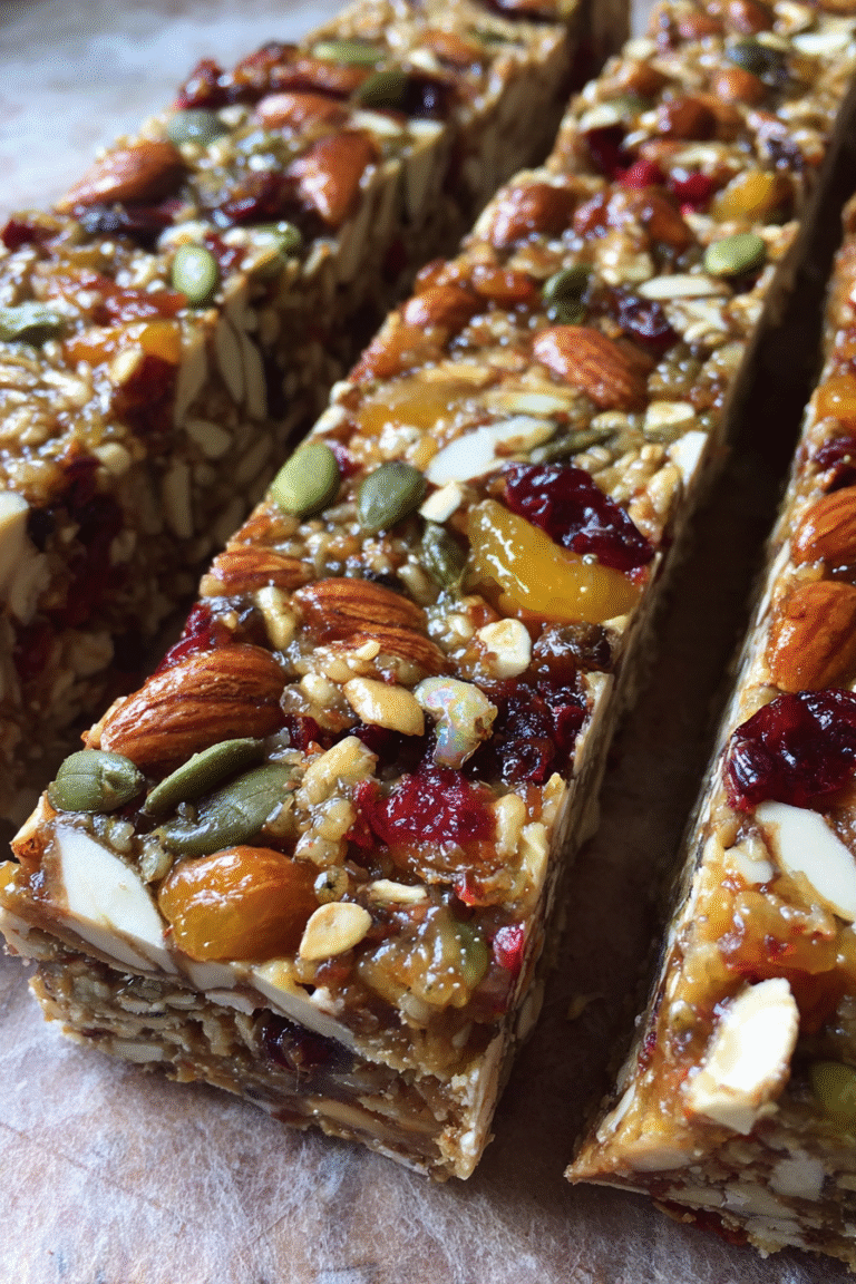 Nut-Free Spring Seed Power Bars