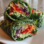 Organic Early-Season Spinach Detox Wrap