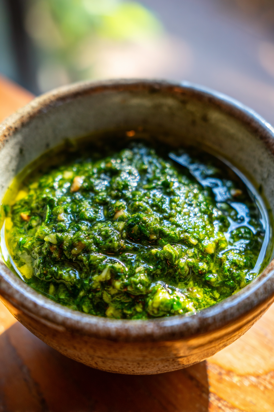 Plant-Based Walnut and Spinach Pesto