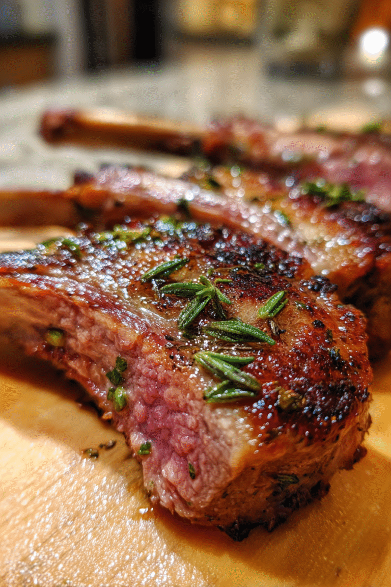 Regenerative Grass-Fed Lamb Chops