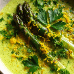 Spring Detox Asparagus and Lemon Soup