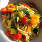 Spring pasta primavera