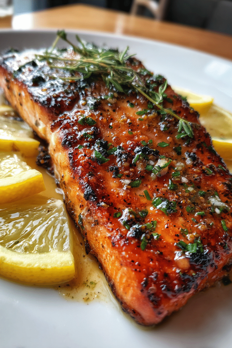 Traeger-Smoked Artisanal Salmon