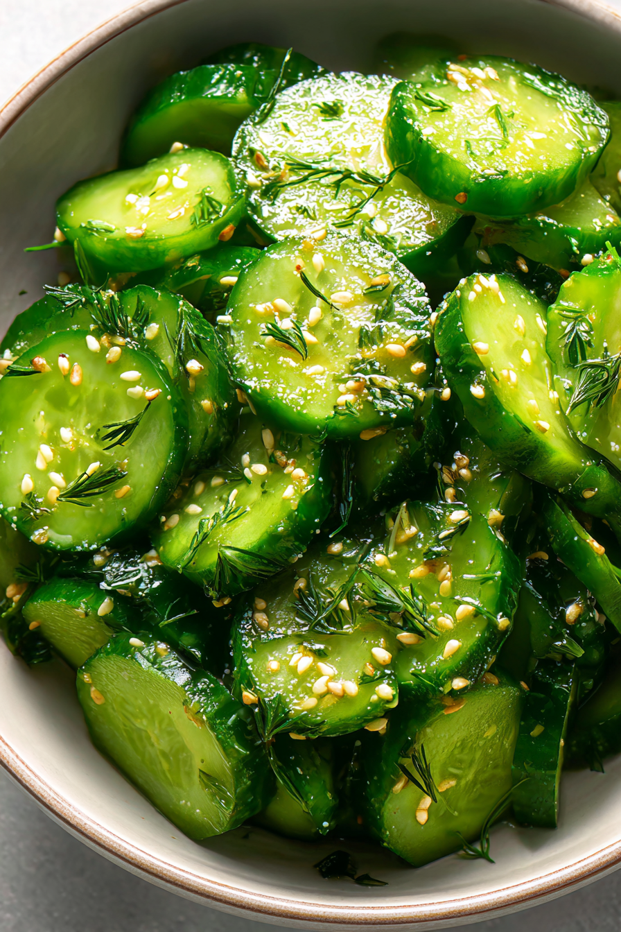 Viral cucumber salad