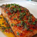 air fryer honey garlic salmon