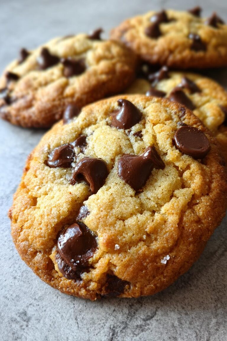 almond flour chocolate chip cookies