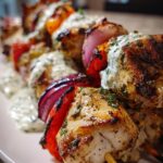 healthy greek chicken souvlaki
