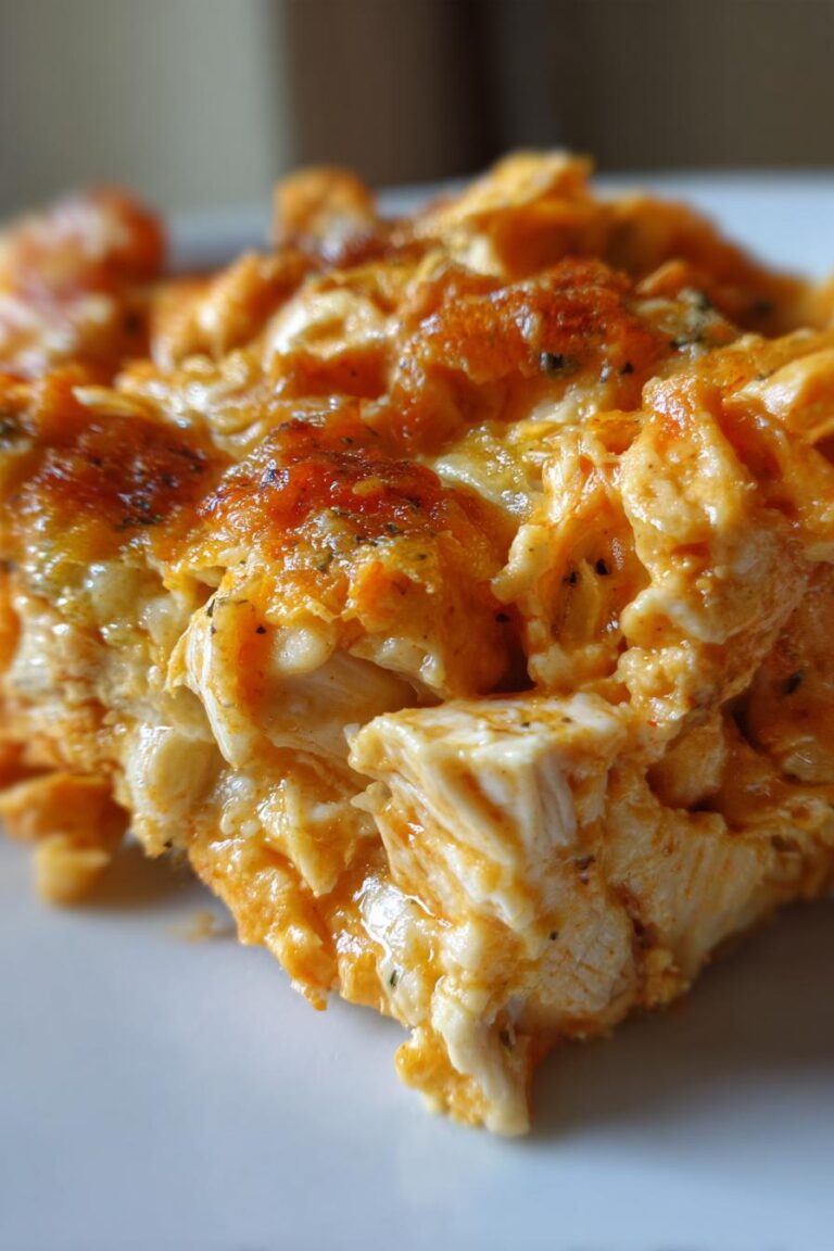 keto buffalo chicken casserole
