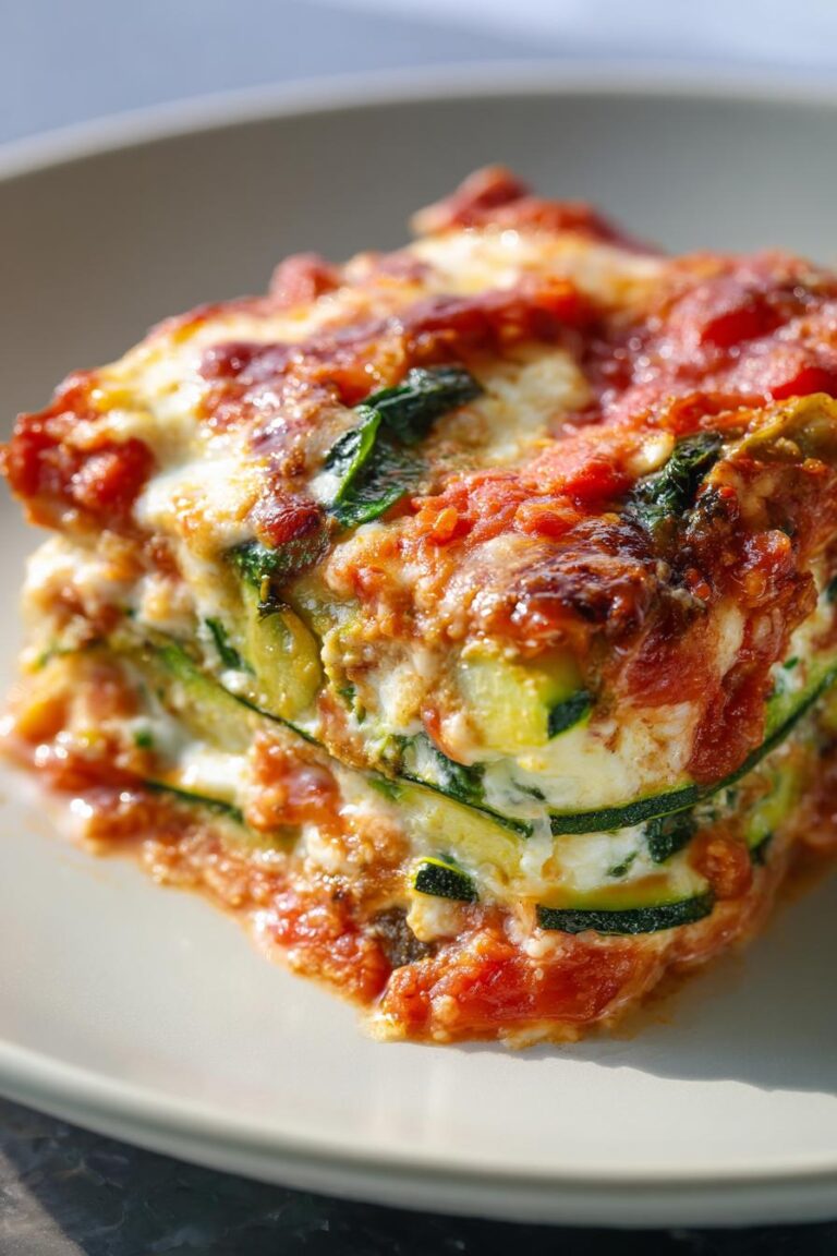 keto zucchini lasagna