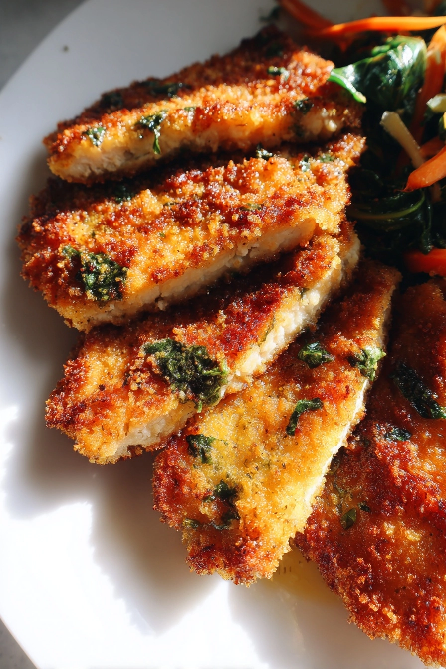 Parmesan-Basil Chicken Cutlets